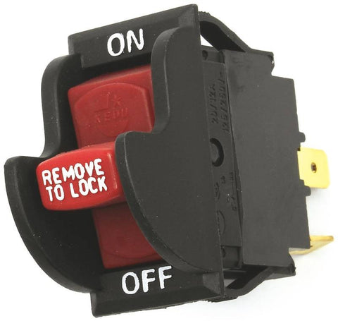 Switch Rckr W-lock Out On-off