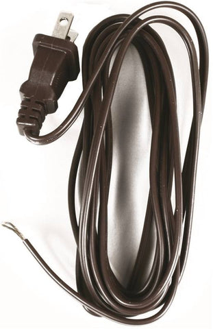 Cord Lamp 18-2-spt-1 8ft Brown