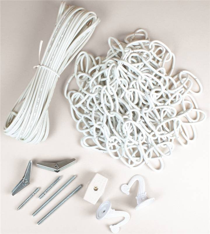 Kit Swag 15ft-20ft Cord White