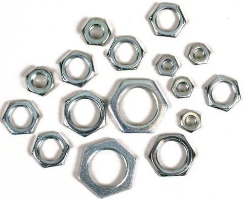 Nut Hex Steel Assorted Pack-16