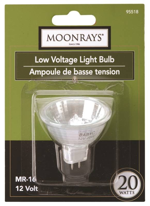 Bulb Halogen Mr16 Lv 2 Pin 20w