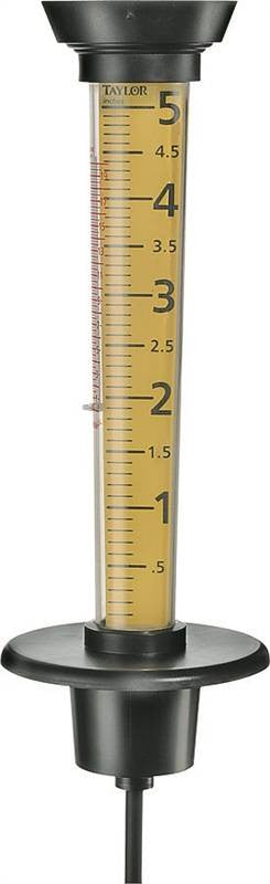 Thermter Rain Gauge Jumbo 48"h