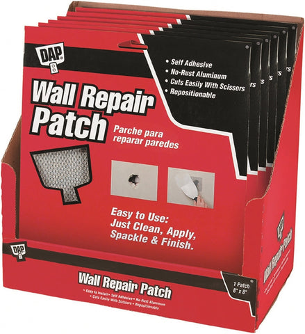 Patch Repr Wall Self Adh 6x6in