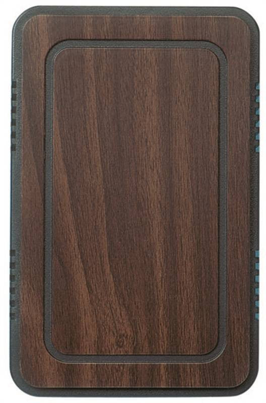 Chime Door Wired Brn- Dark Oak