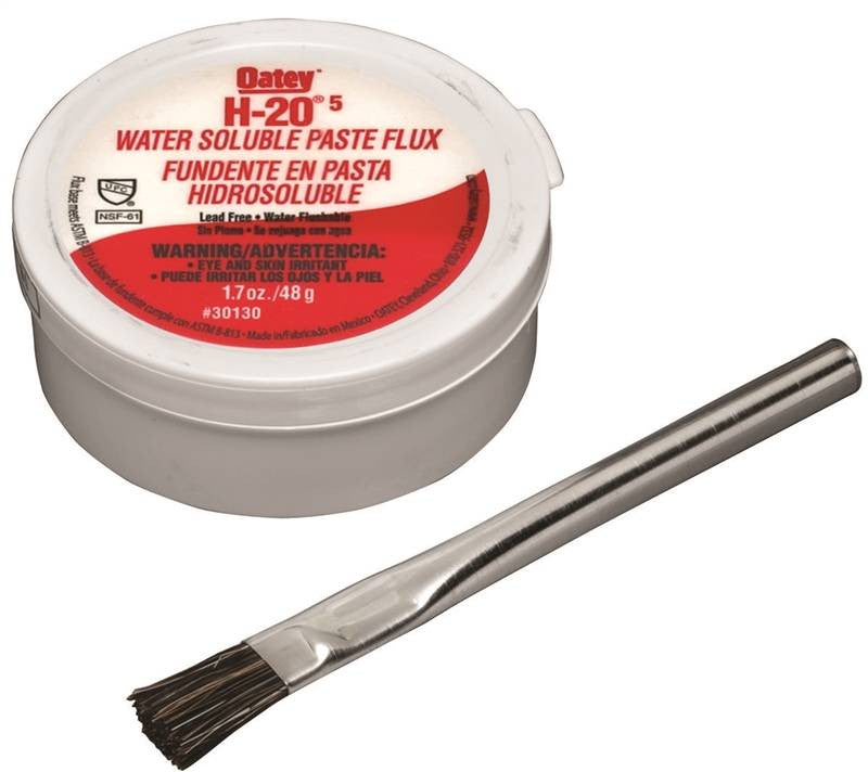 Paste Flux Wtr Sol 1.7oz W-br