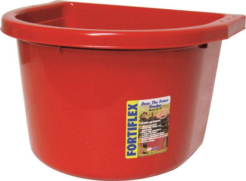 20qt Over Fence Feeder Red