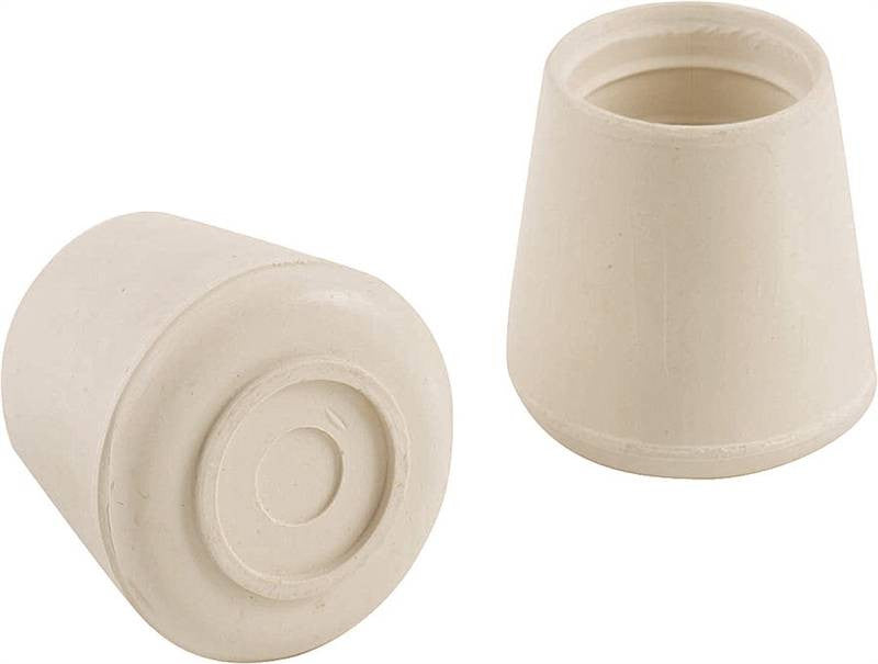 Leg Tip Rubber 1-2 Inch White