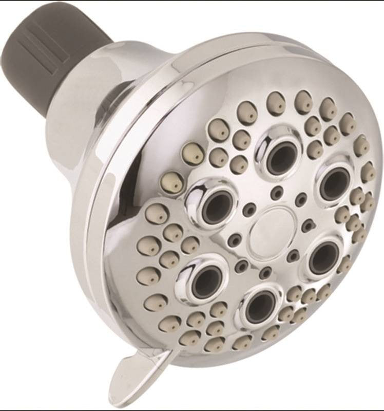 Showerhead 5-spray Chrome