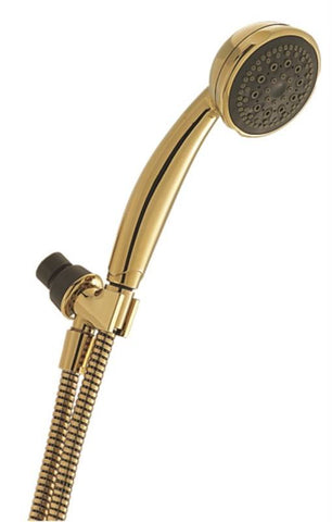 Handshower 5-spray Polishbrass