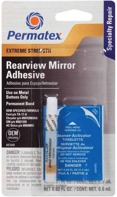 Rearview Mirror Adhesive 2pt