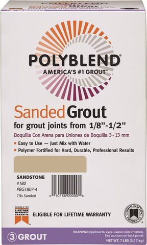 Grout Sanded Sandstone 7lb
