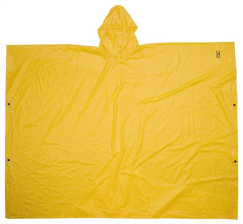 Poncho Pvc Lightweight Yellow