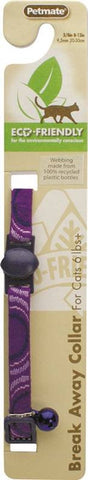 Eco 8-12 Purple Cat Collar