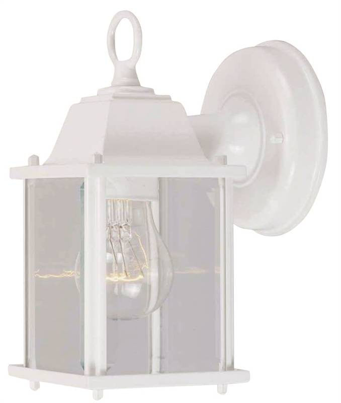 Fixture Porch Wlmt 1lt White