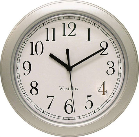 8.5 Round Wall Clock Silver