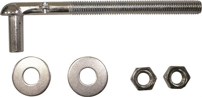 Hook Bolt Steel 1-2x6in Zinc