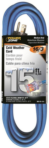 Cord Ext Otdr Rd Cld 16-3x15ft