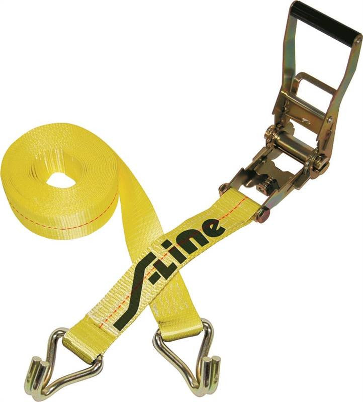 2inx27'ratchet Strap W-wire Hk