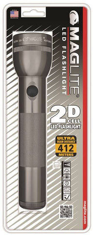 Flashlight 2 Cell Grey Maglite