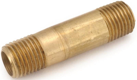 Pipe Nipple Brass 3-8 X 2