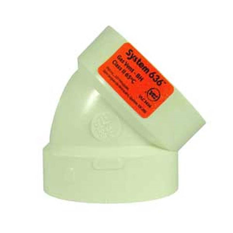 Elbow 45deg 2in F Pvc Sys 636