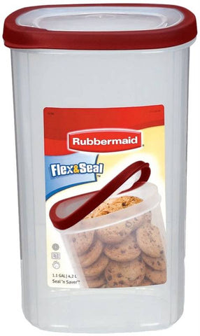 Food Container Red Flex 1.1 Gl
