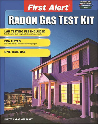 Test Kit Radon Gas Take2-3 Day