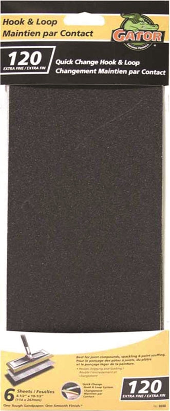 Sandpaper Drywall 4.5x10.5 120