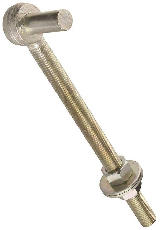 Hook Bolt Steel 7-8x12in Zinc