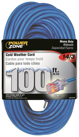 Cord Ext Otdr Cold 14-3x100ft
