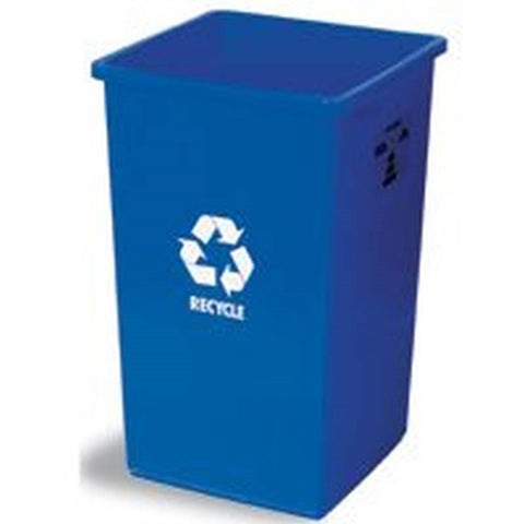 25 Gal Blue Recycle Can