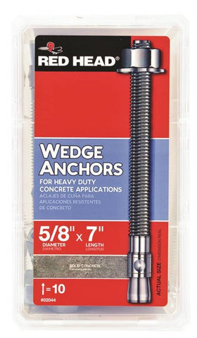 Anchor Wedge 5-8in X 7in 10pk