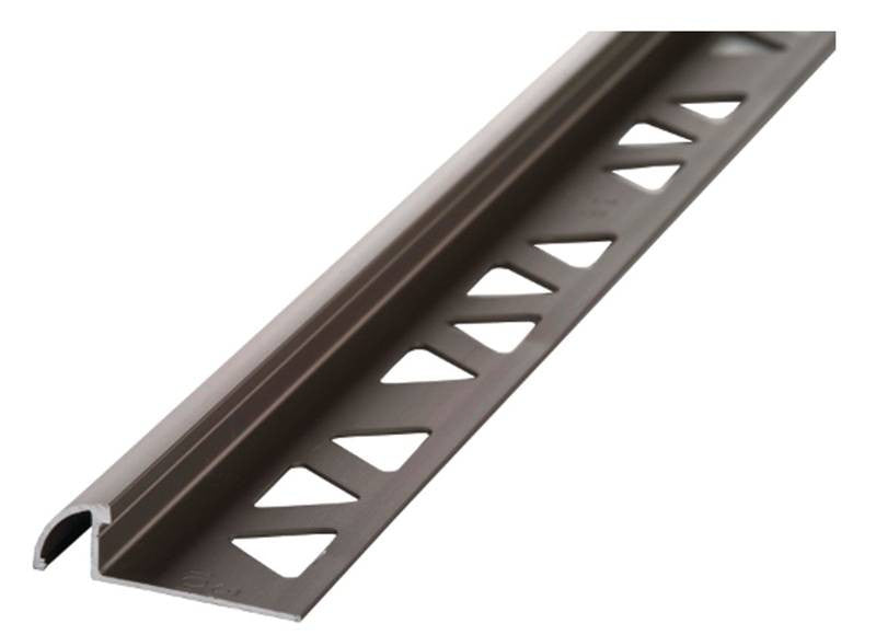 Bullnose 3-8in X 8ft Pewter