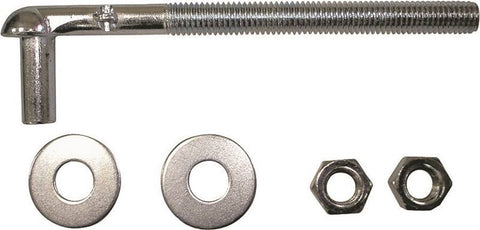 Hook Bolt Steel 5-8x12in Zinc