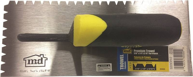 Trowel 3-16x1-4x5-16 F-v Notch