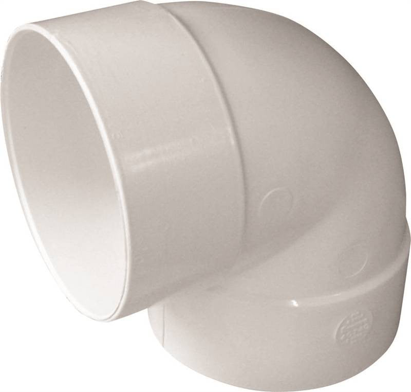 Elbow 90deg Short S&d Pvc 6in