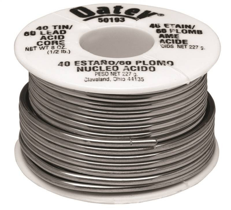 Solder Acid Core 40-60 1-2lb