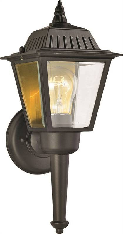 Light Wall Outdoor Lantern Blk