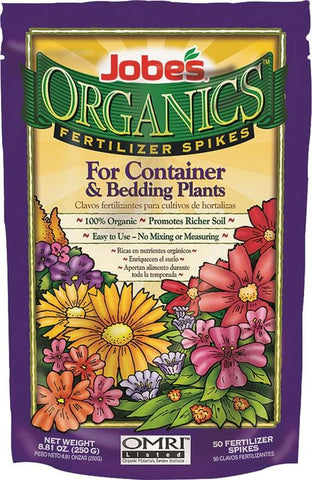 Jobes Organic Bed Plant Spikes