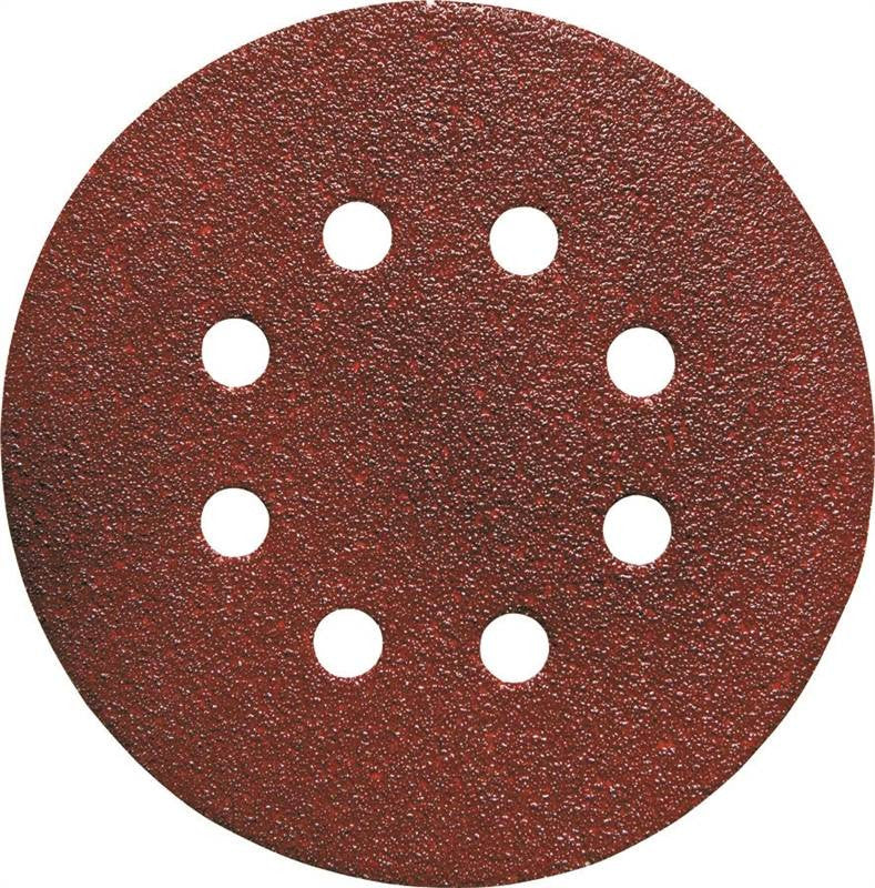 5" Psa 80grit 8hole Disc Pk25