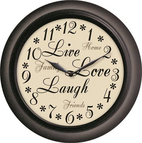 12in Inspirational Wall Clock