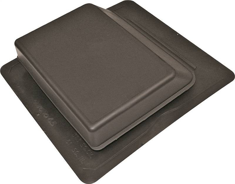 Roof Vent 61 Sqin Blk Slant Bk