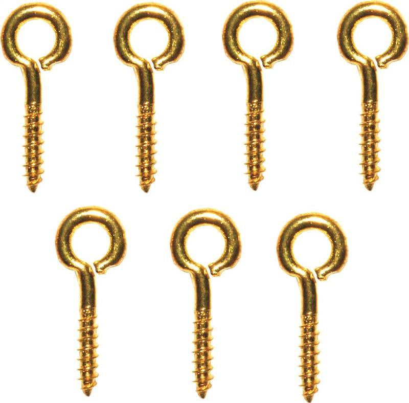 Eye Screw Stl Sm No 214 Brass