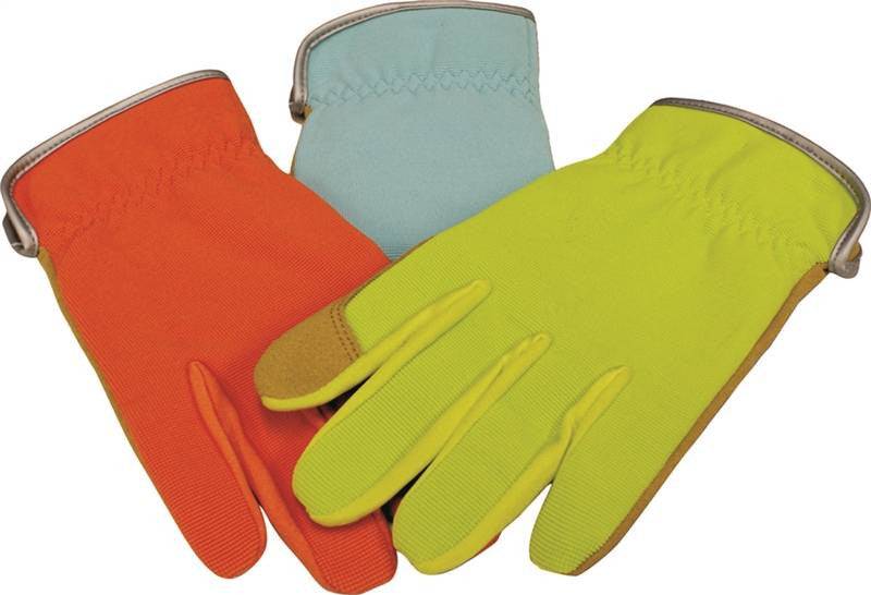 Glove Ladies Syn Lthr Palm M-l