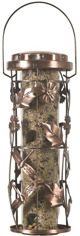 Copper Garden Birdfeeder