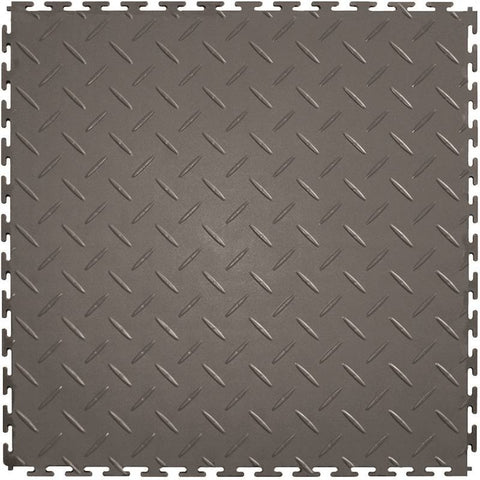 Tile Floor Dia Grey 20.5x20.6
