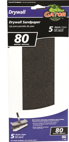 Sandpaper Drywl 4.25x11.25 Med