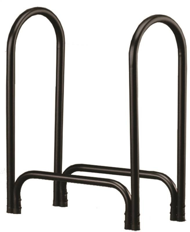 Rack Log Holder 26x12x33in Blk