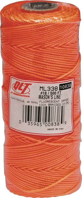 Line Mason 500ft Org Braid Nyl