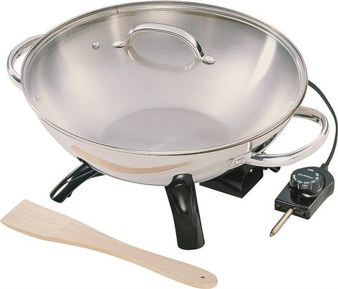 Wok Electric Stainless Steel